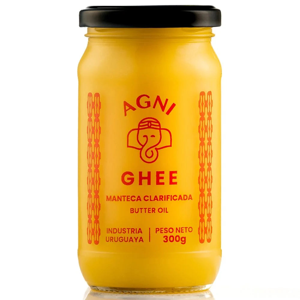 GHEE Manteca Clarificada Natural 300 Gramos | AGNI