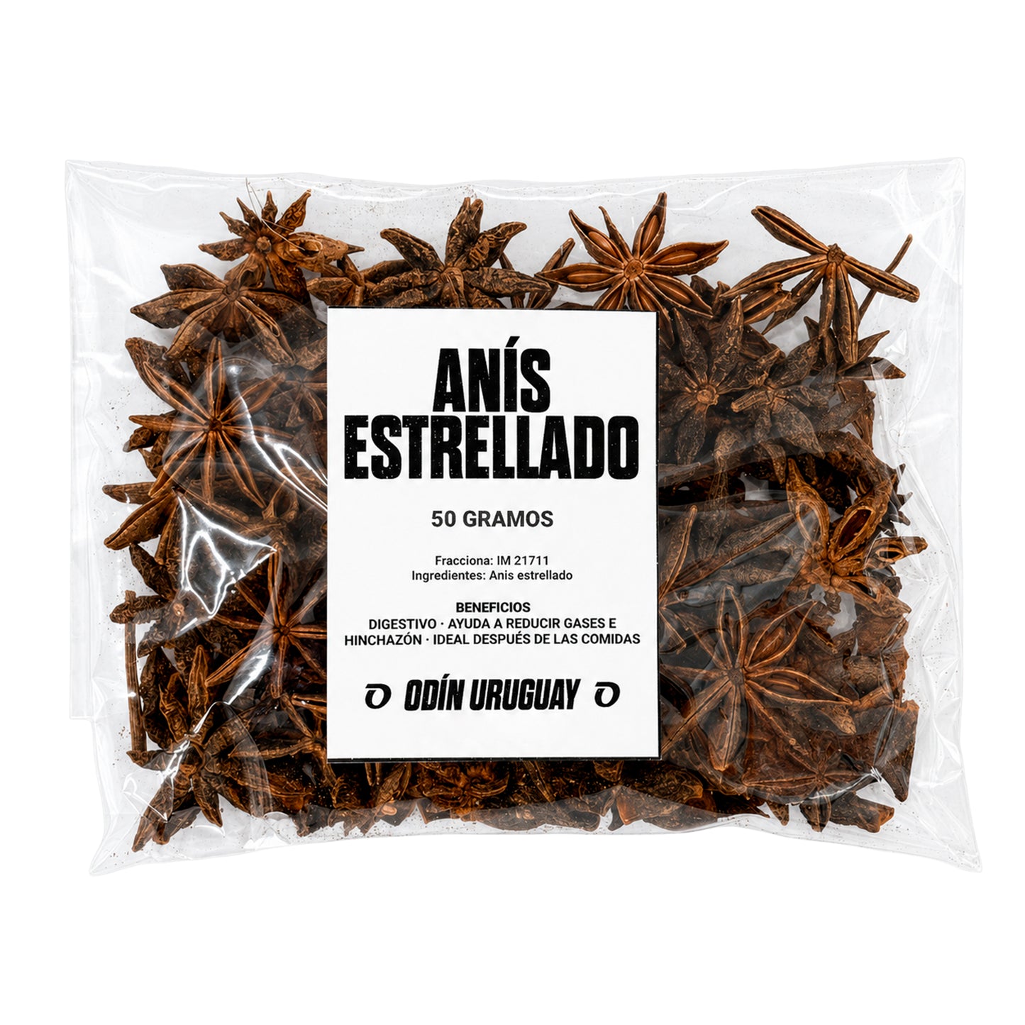 Anís Estrellado - 50 Gramos | Odín Uruguay