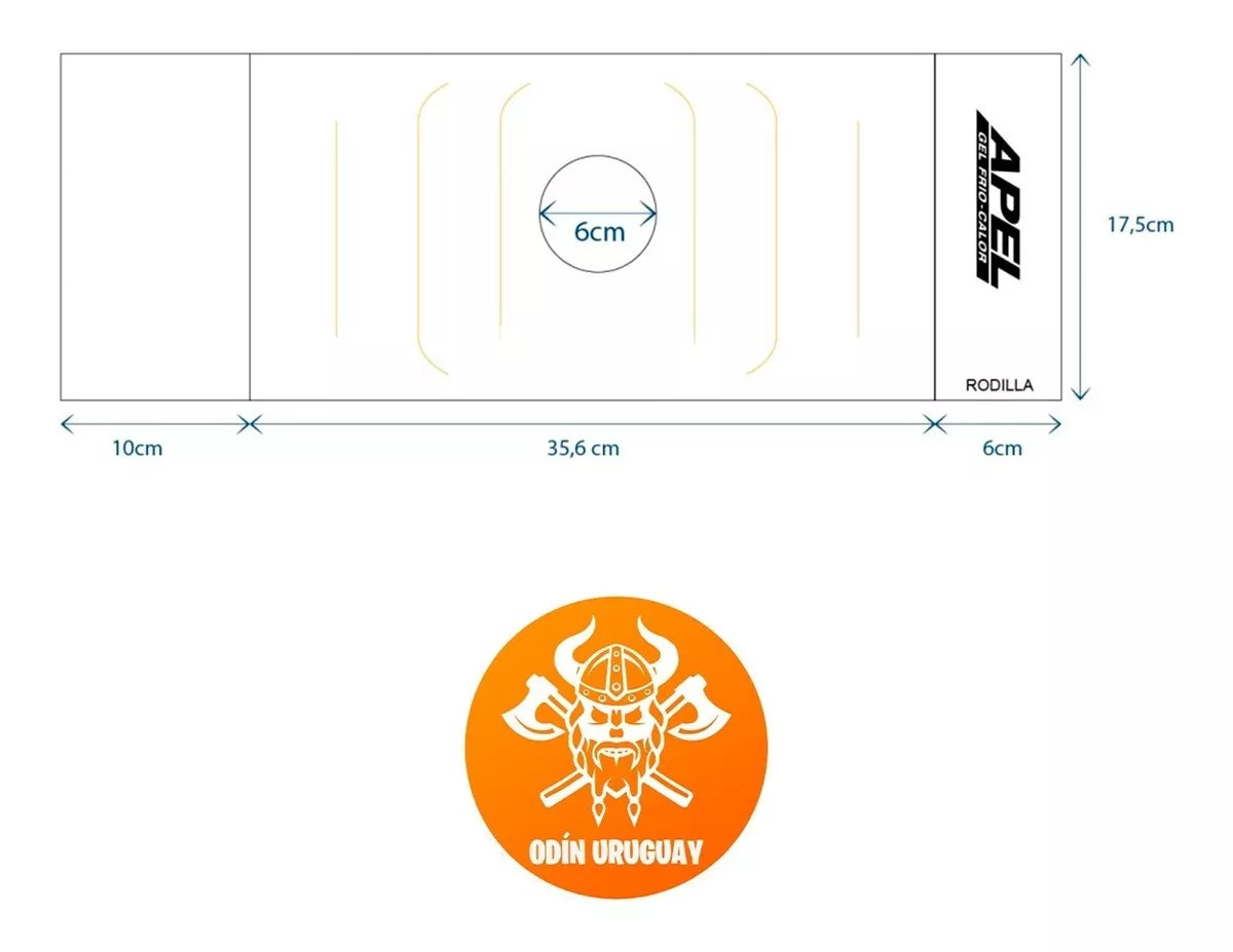 Gel Terapéutico Rodilla Frío - Calor | Apel Gel