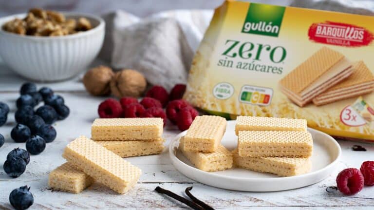 Barquillo Galleta de Vainilla Sin Azúcares | Gullón