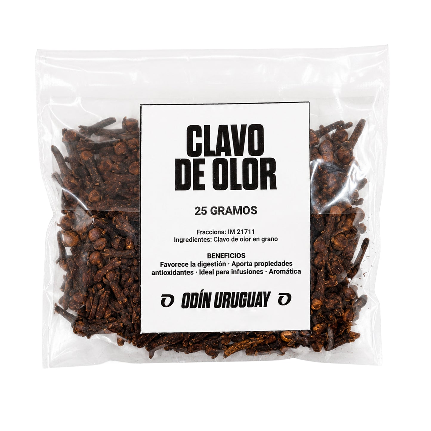 Clavo de Olor en Grano Entero - 25 Gramos | Odín Uruguay