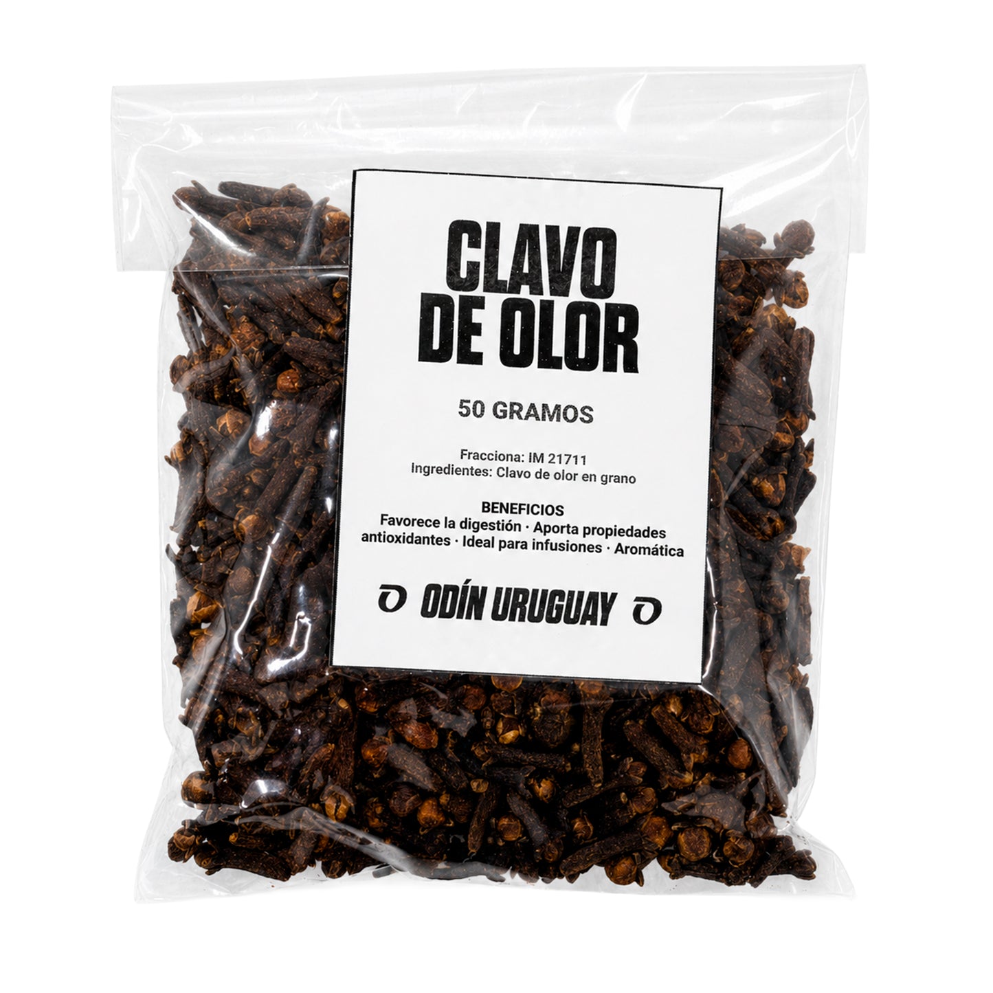 Clavo de Olor en Grano Entero - 50 Gramos | Odín Uruguay
