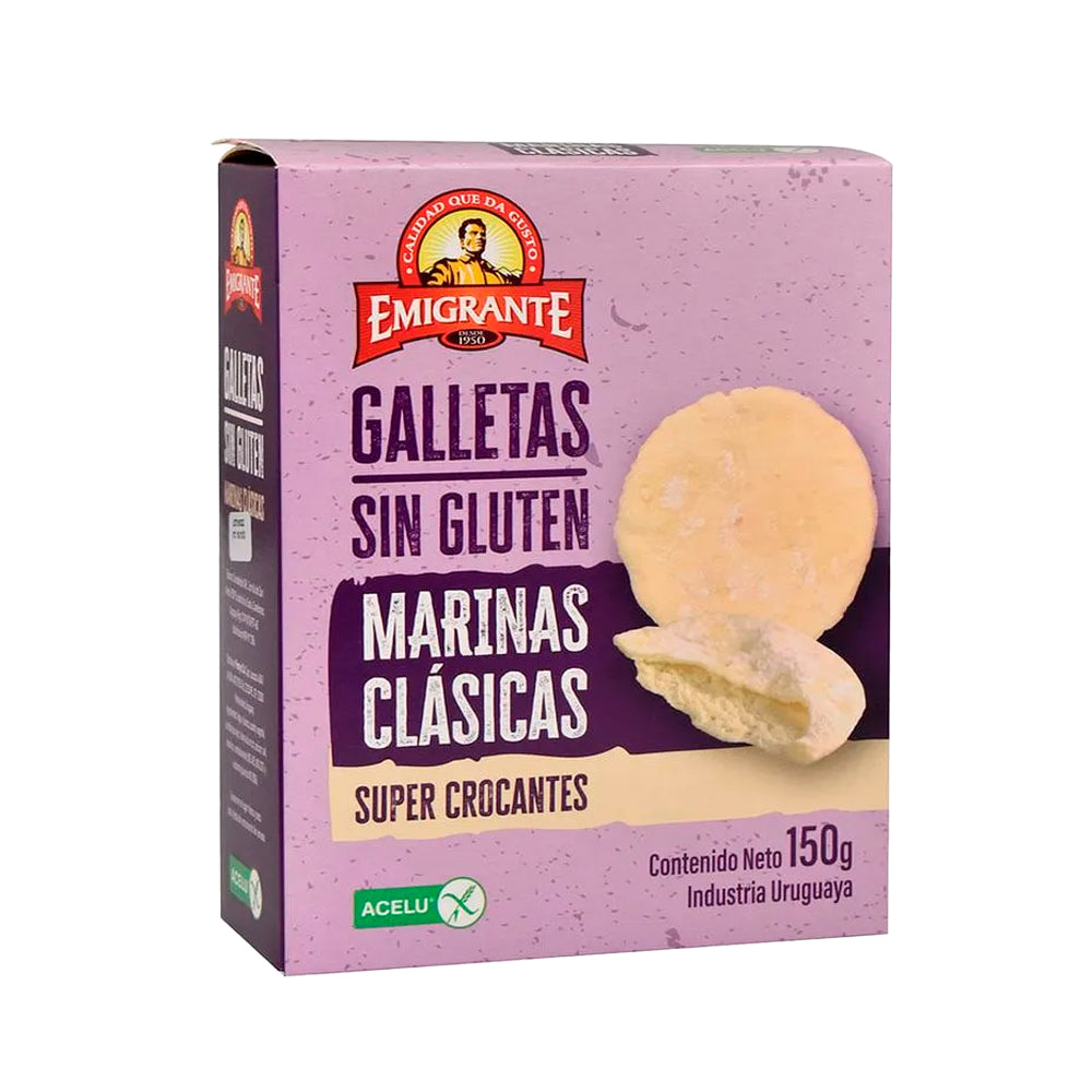 Galletas Marinas Super Crocantes Sin Gluten | El Emigrante