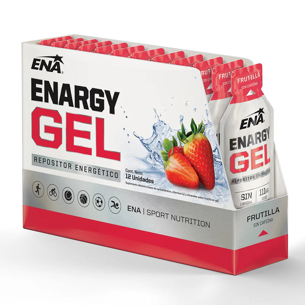 Gel Energético ENARGY - Caja x 12 Unidades | ENA