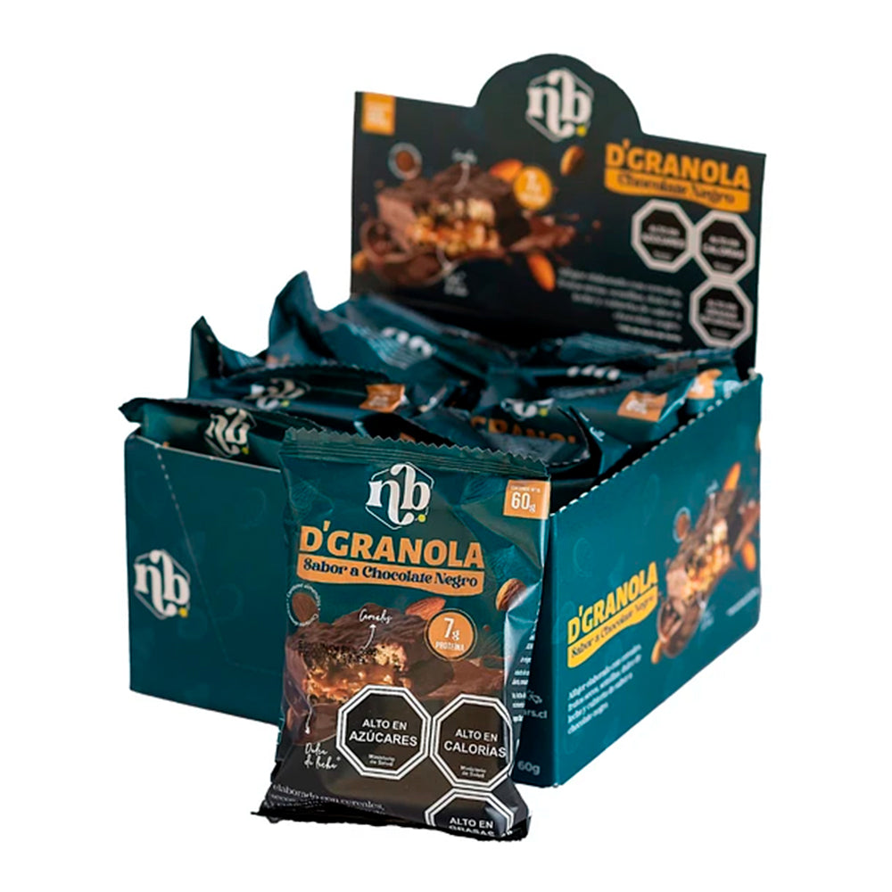 Alfajores D´Granola Chocolate - Caja x 8 | Natural Bars