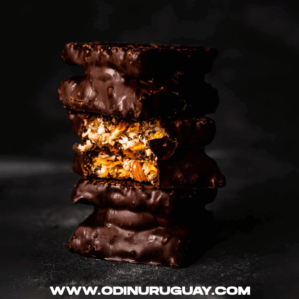 Alfajores D´Granola Chocolate - Caja x 8 | Natural Bars