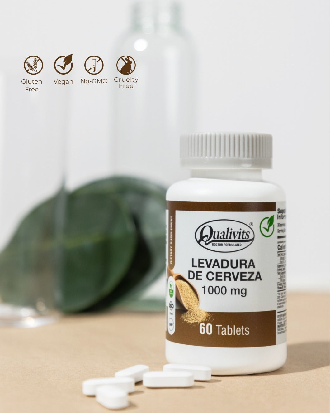 Levadura de Cerveza x 60 Tabletas | Qualivits