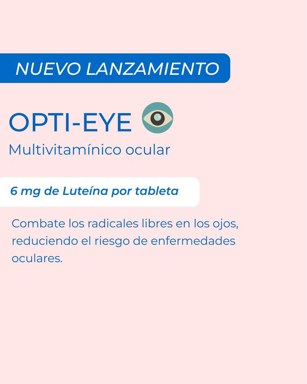 Opti Eye x 60 Tabletas (Salud Ocular) | Qualivits