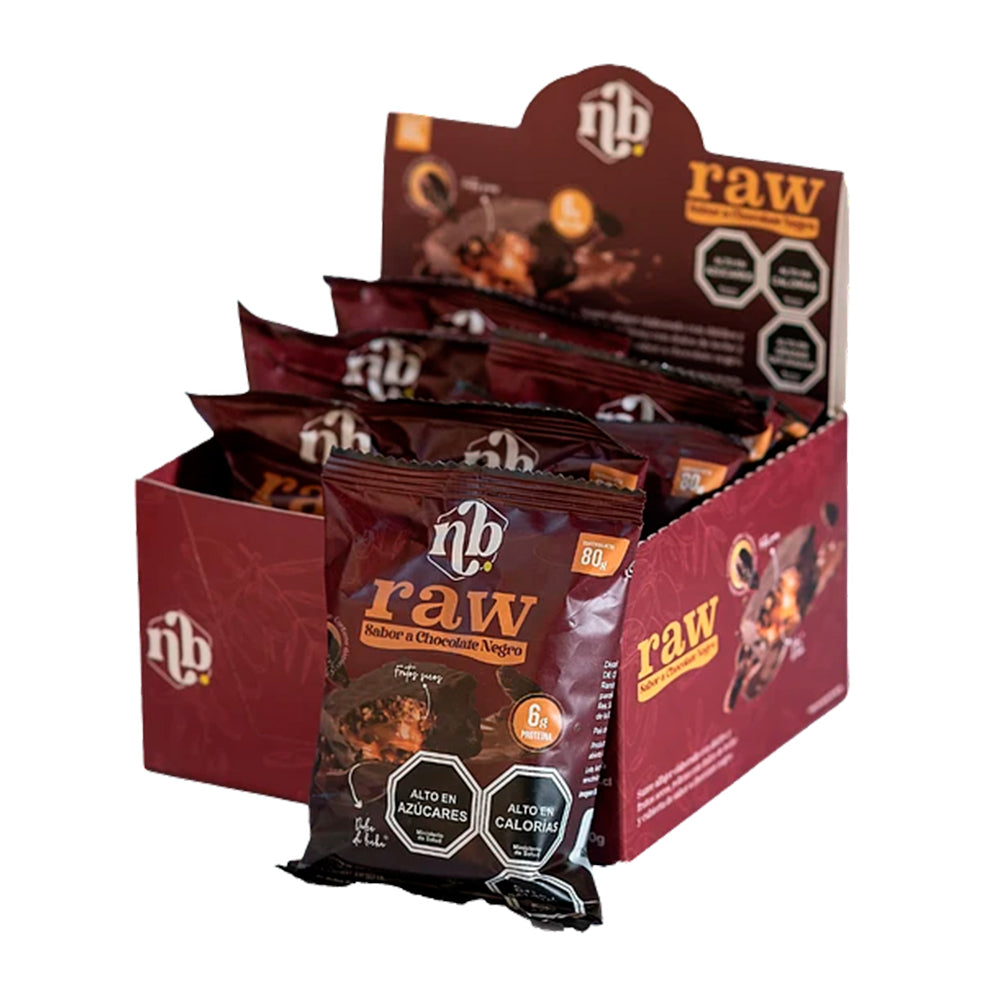 Alfajores Raw Alfabrownie de Chocolate - Caja x8 | Natural Bars