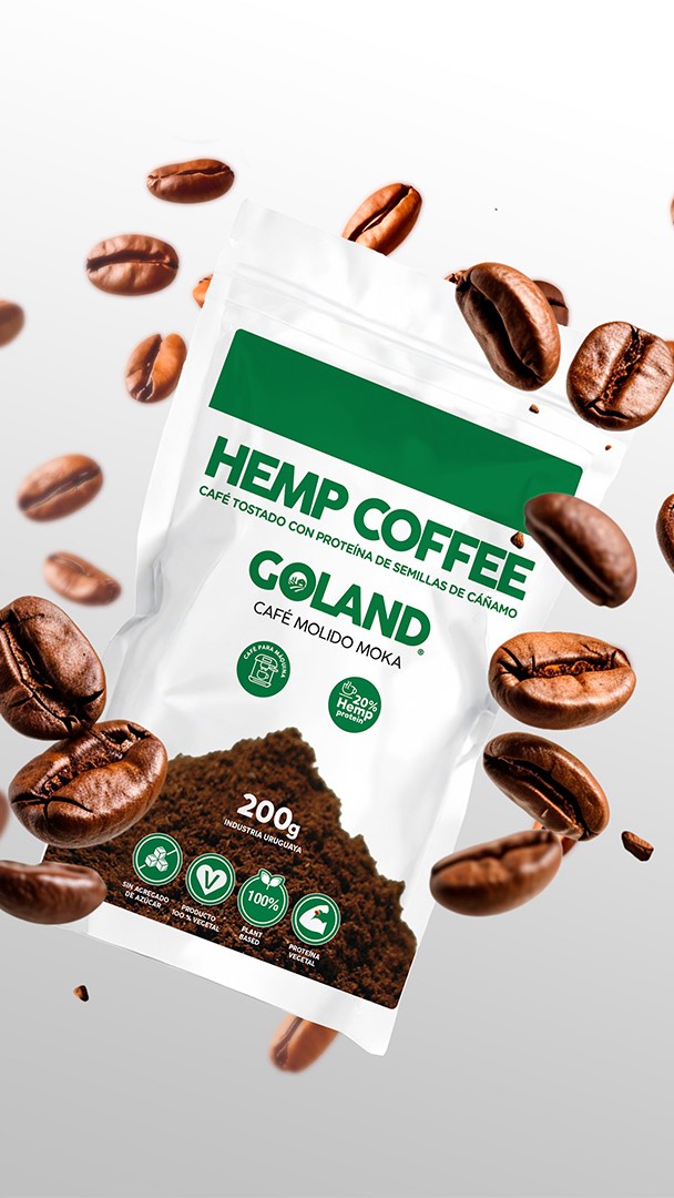 Café con Proteína de Semillas de Cáñamo 200 grs | Goland