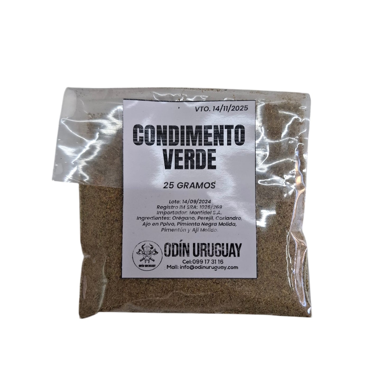 Condimento Verde | Odín Uruguay