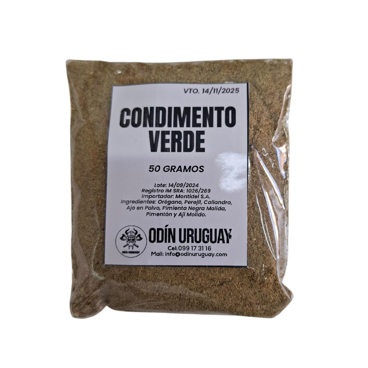 Condimento Verde | Odín Uruguay