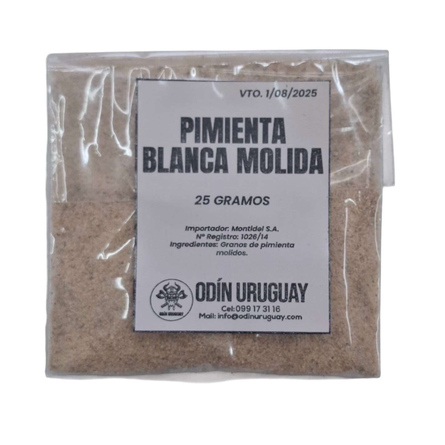 Pimienta Blanca Molida | Odín Uruguay