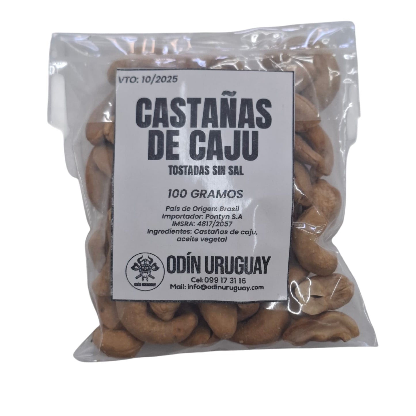 Castañas de Cajú | Odín Uruguay