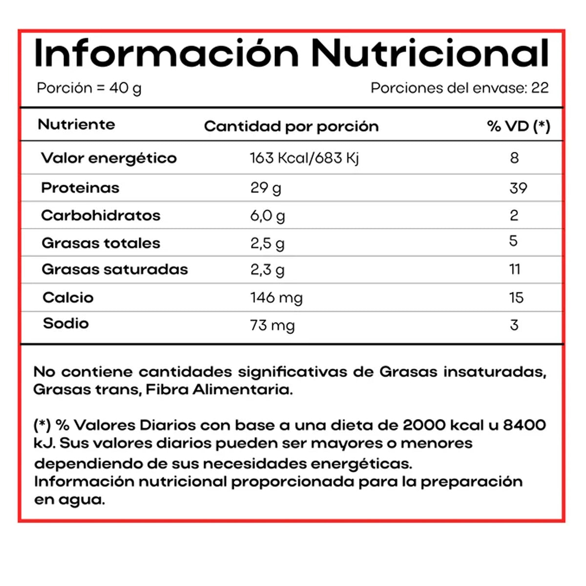 Whey Protein Frutilla 900 Gramos | TOP