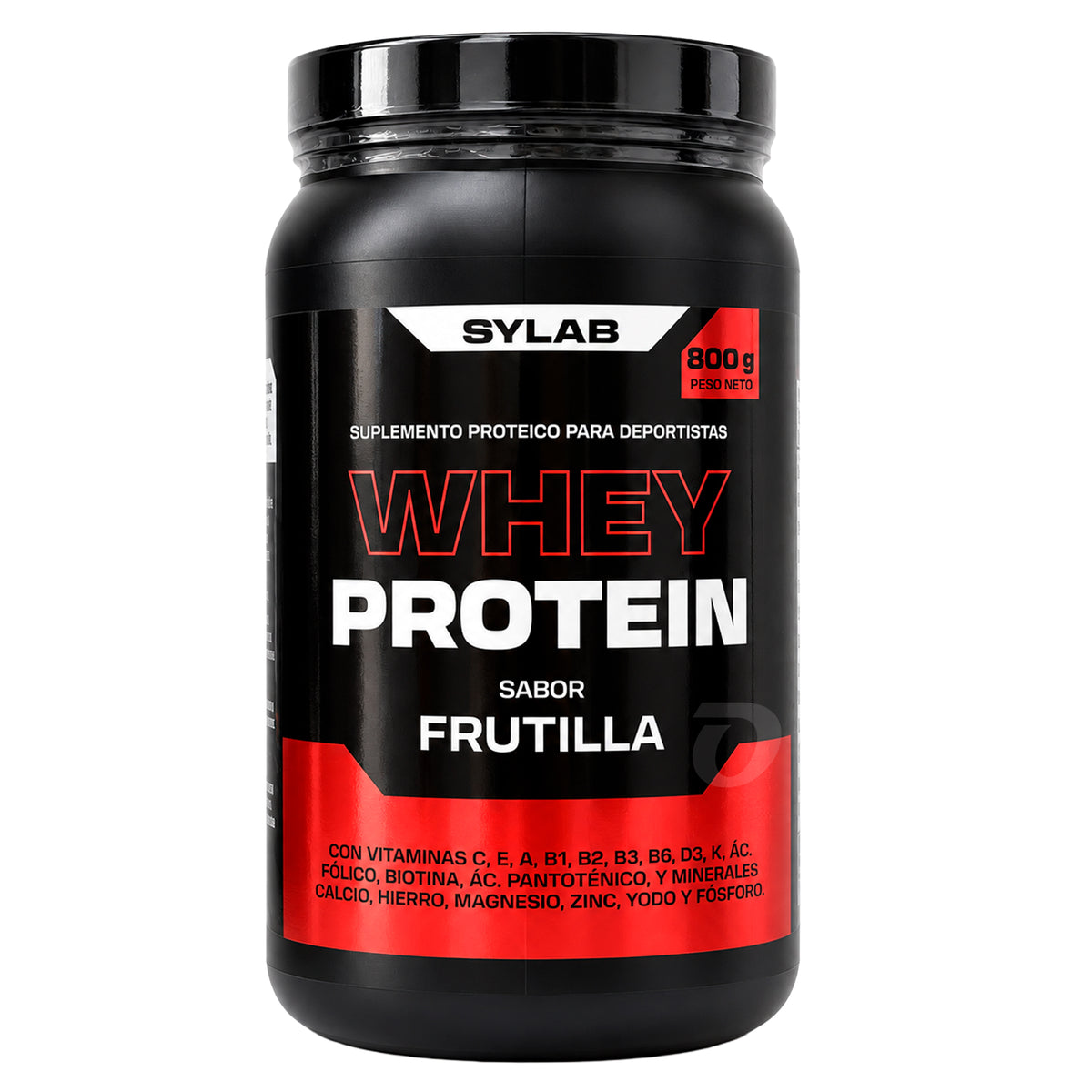 Whey Protein - 800 Gramos Frutilla | Sylab