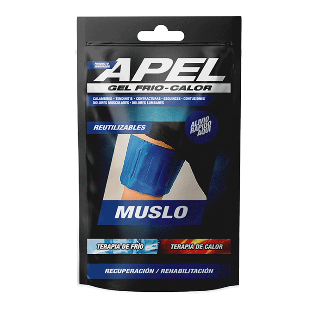 Gel Terapéutico Muslo Frío - Calor | Apel Gel