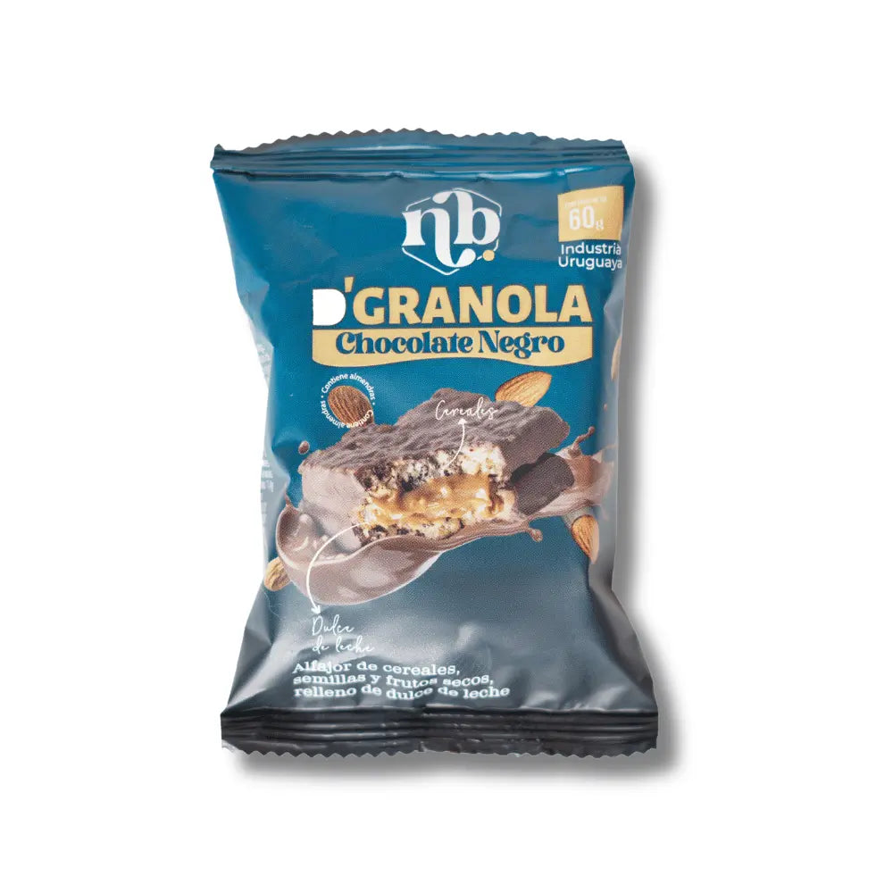 Alfajores D´Granola Chocolate - Caja x 8 | Natural Bars