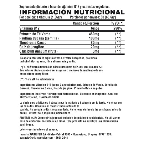 Lipo 6 Black 60 Cápsulas | Nutrex Research