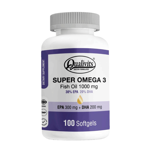 Super Omega 3 x 100 Cápsulas | Qualivits