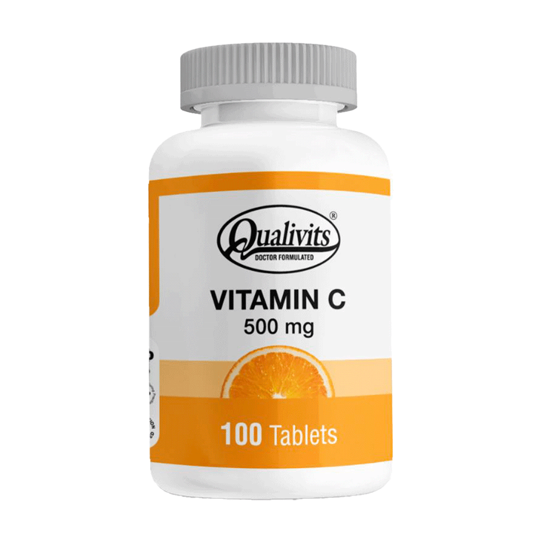 Vitamina C 500 mg x 100 Tabletas | Qualivits