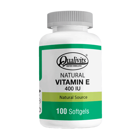 Vitamina E 400 UI x 100 Cápsulas | Qualivits
