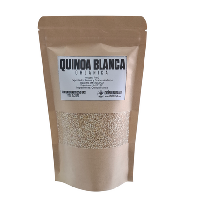 Quinoa Blanca Orgánica 250 Gramos | Odín Uruguay