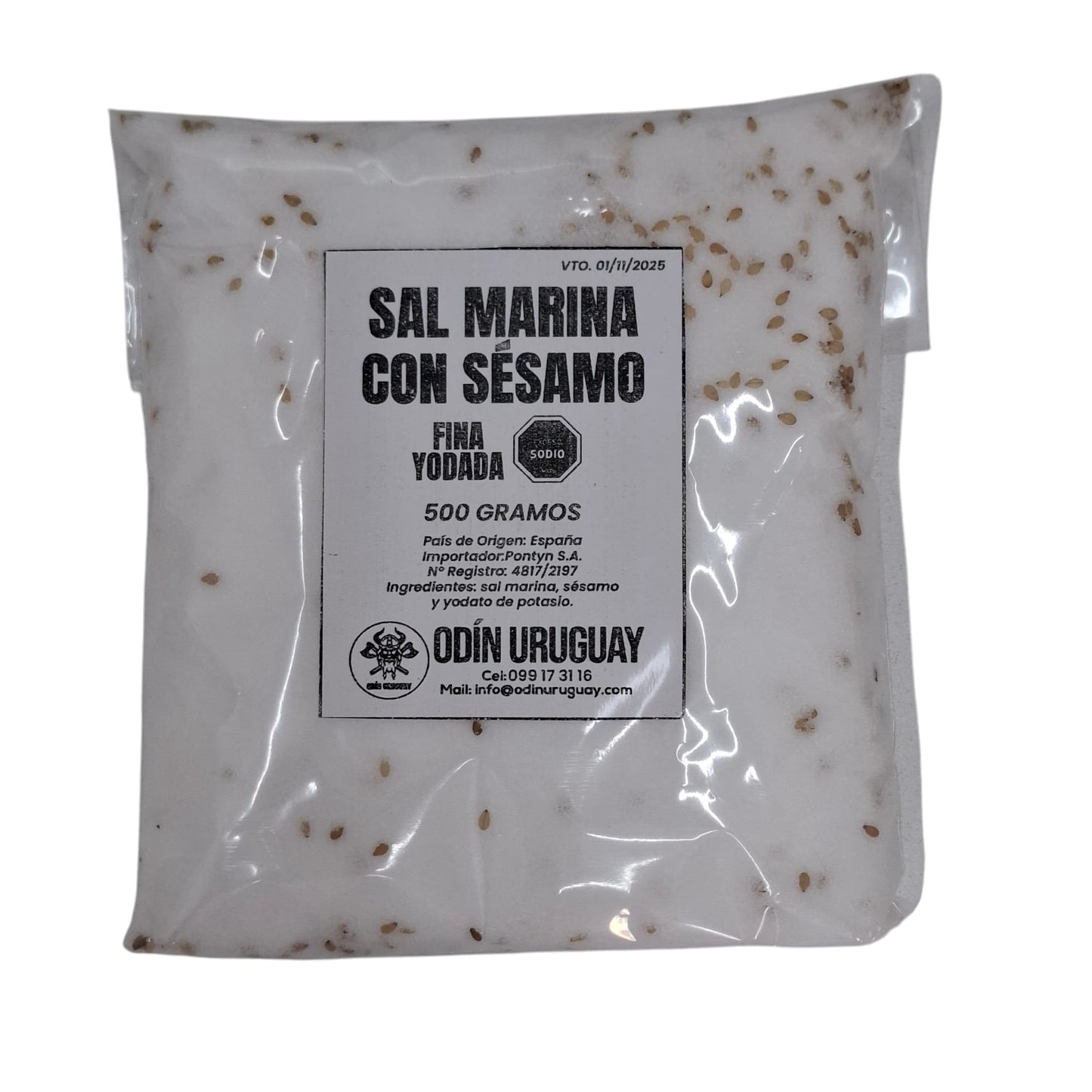 Sal Marina Fina Con Sésamo | Odín Uruguay