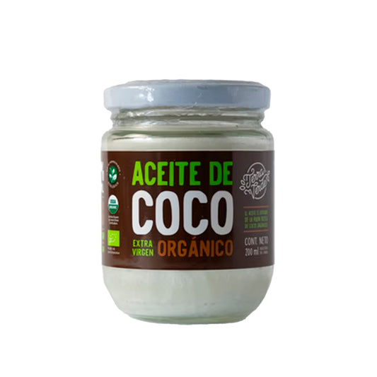 Aceite de Coco Extra Virgen Orgánico 200 ml | Terra Verde