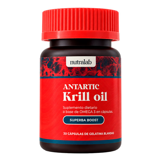 Aceite de Krill Antartico Omega 3 - 30 Cápsulas | Nutralab