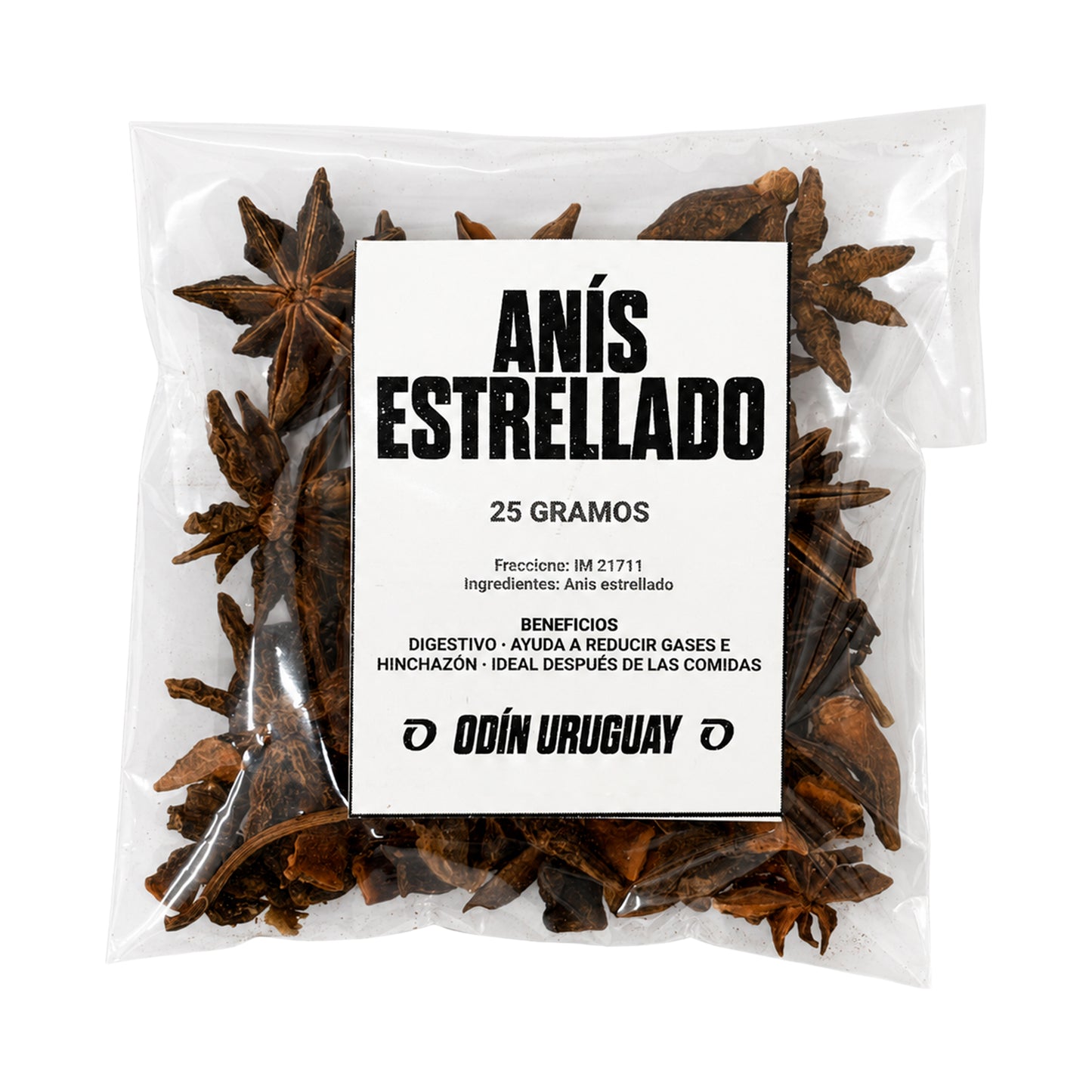 Anís Estrellado - 25 Gramos | Odín Uruguay