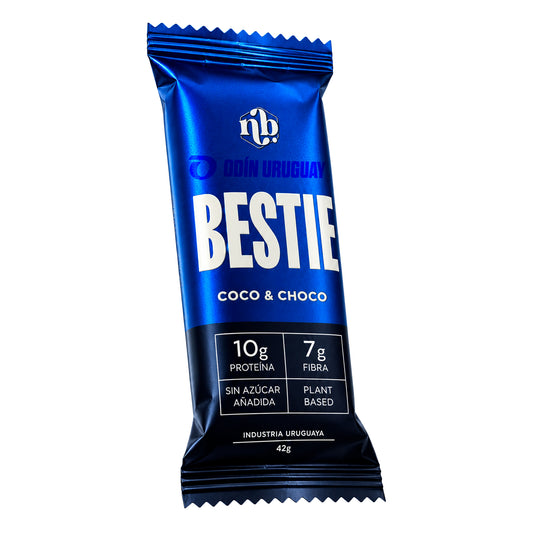 Barra Proteica Best Bestie Coco y Chocolate - Caja x 12 | Natural Bars