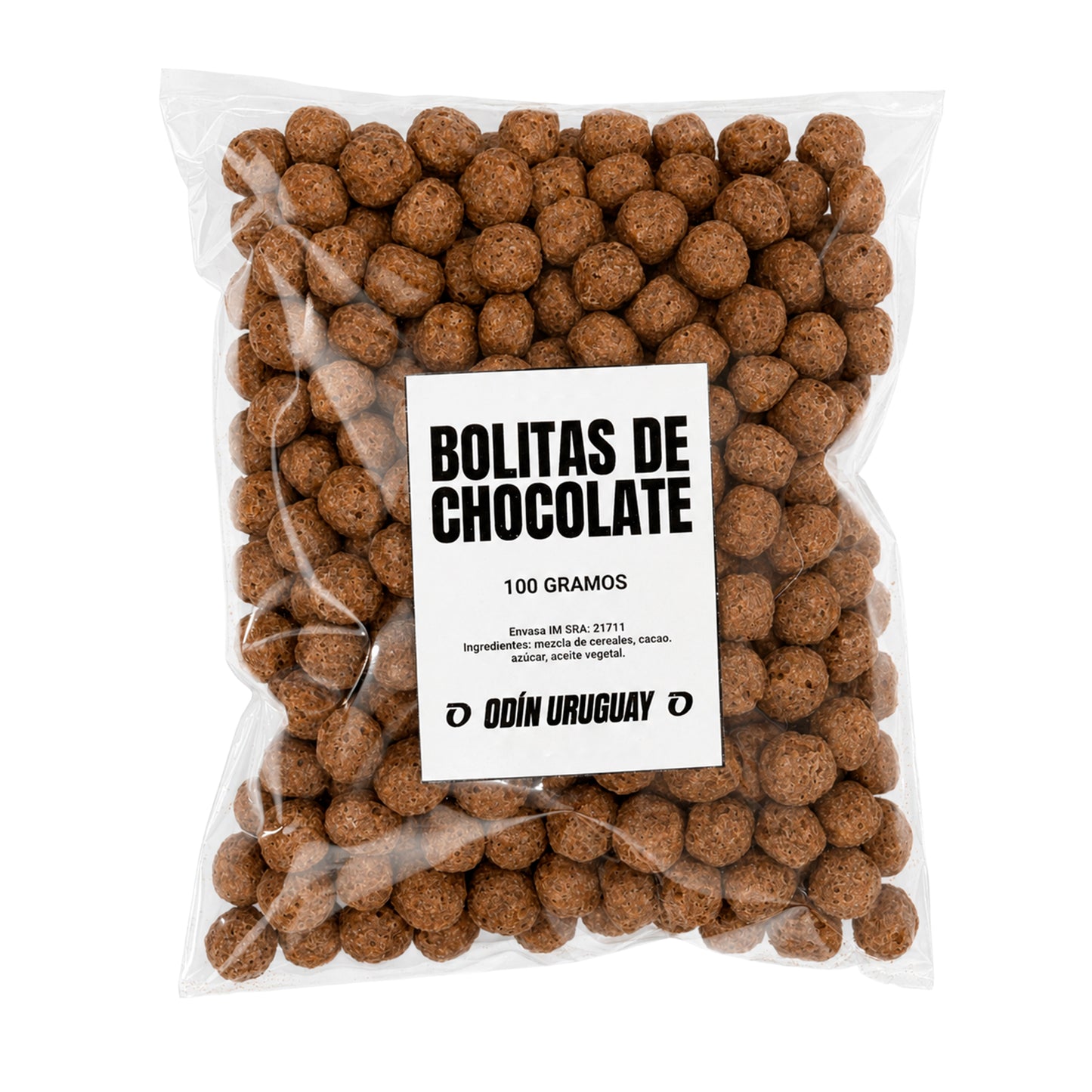 Cereales Bolitas de Chocolate - 100 Gramos | Odín Uruguay