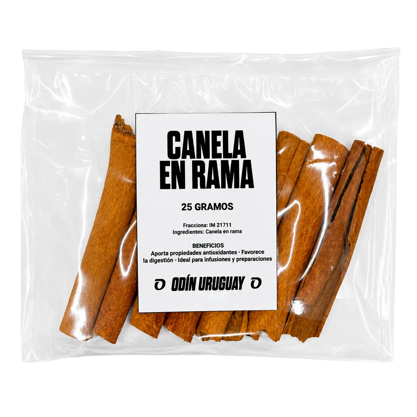 Canela en Rama - 25 Gramos | Odín Uruguay