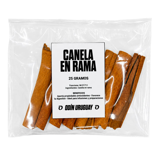 Canela en Rama - 25 Gramos | Odín Uruguay