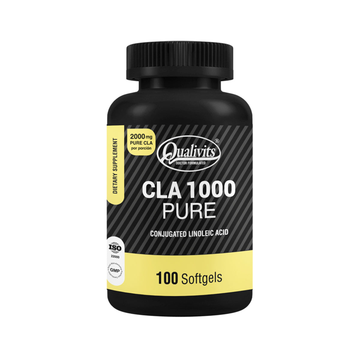 CLA Pure 1000 Mg x 100 Cápsulas | Qualivits