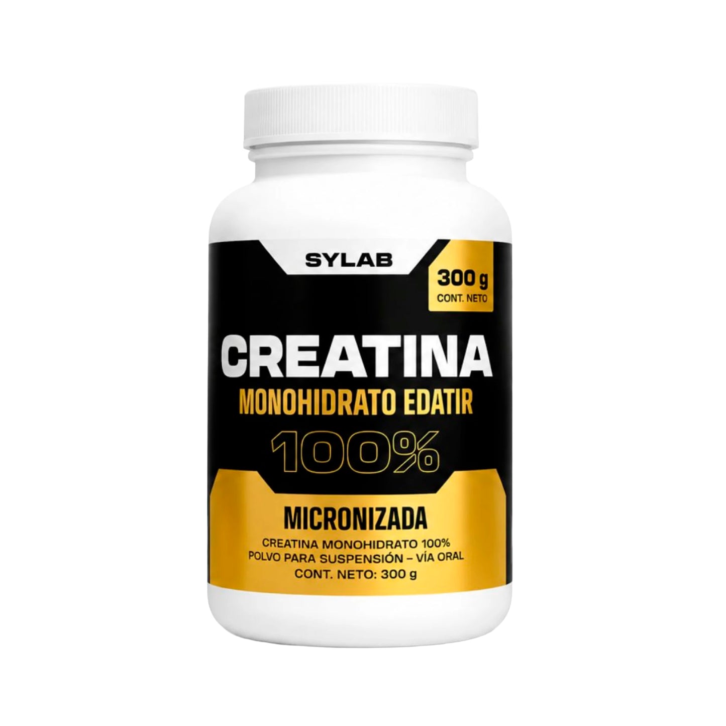 Creatina Micronizada 100% Monohidratada - 300 Gramos | Sylab
