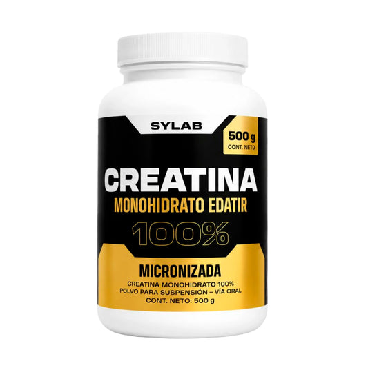 Creatina Micronizada 100% Monohidratada - 500 Gramos | Sylab