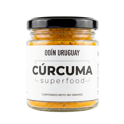 Cúrcuma en Polvo 100 Gramos | Odín Uruguay
