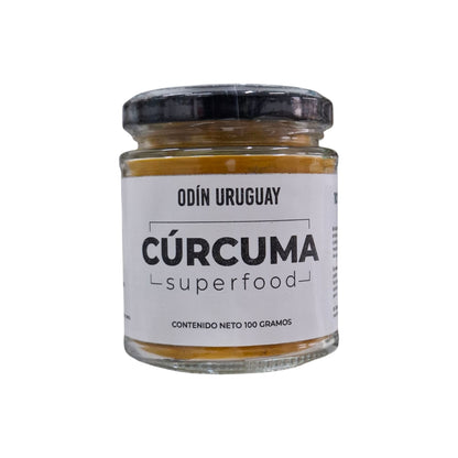 Cúrcuma en Polvo 100 Gramos | Odín Uruguay