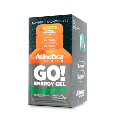 Go! Energy Gel Recuperador - Caja x10 Unidades Atlhetica