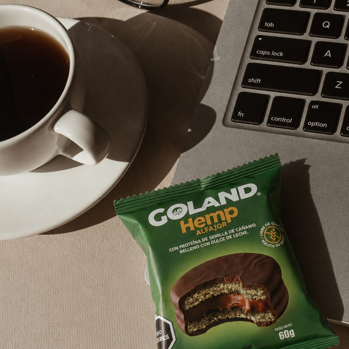 Alfajor Proteico - 60 Grs | Goland
