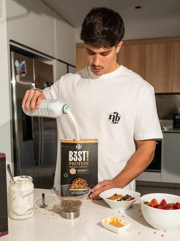 Granola Proteica B3ST 300 gramos VEGANA - Mantequilla de Maní | Natural Bars