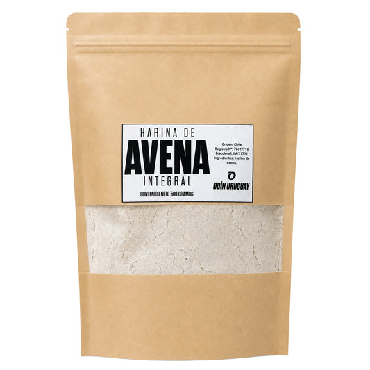 Harina de Avena - 500 Gramos | Odín Uruguay