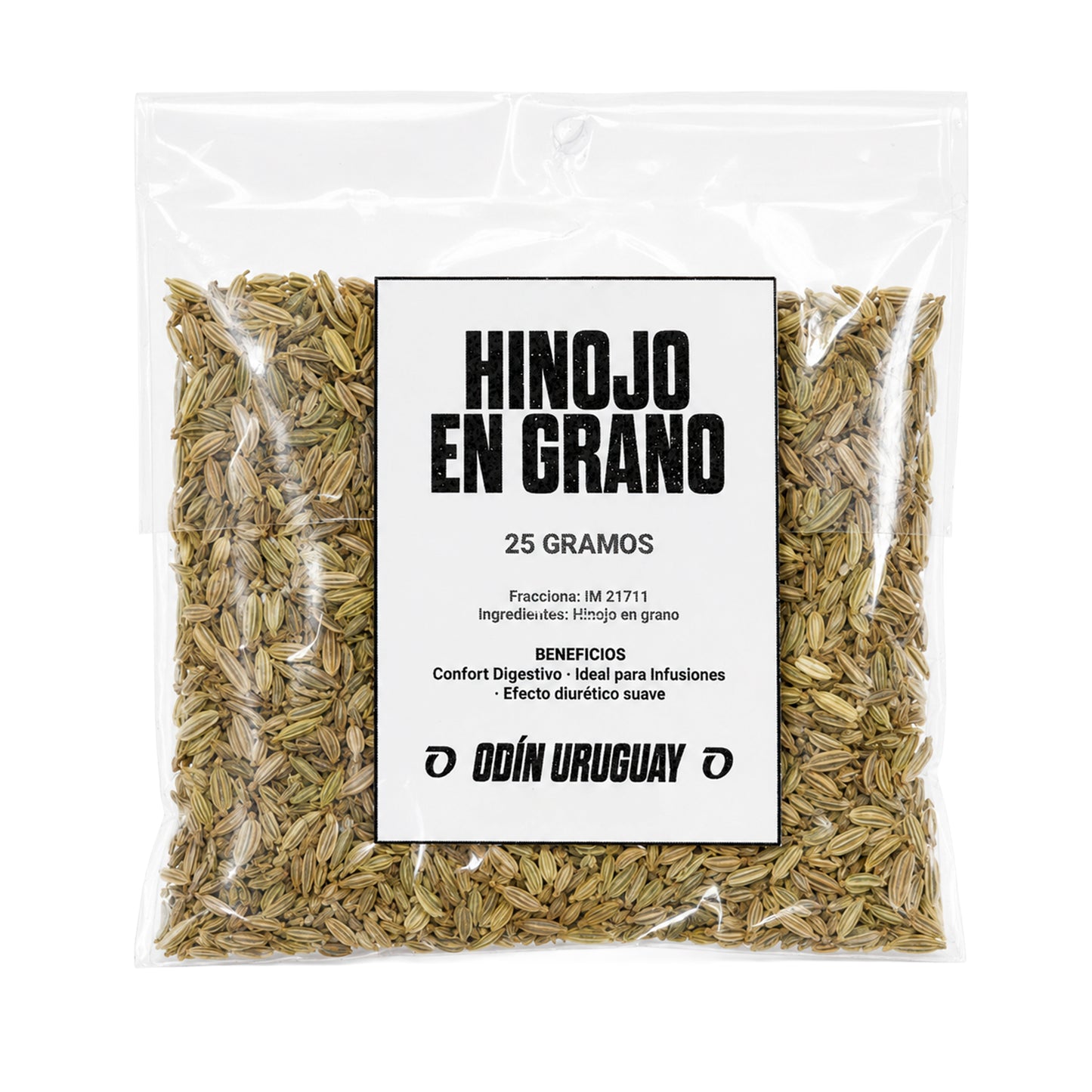 Hinojo en Grano - 25 Gramos | Odín Uruguay