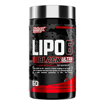 Lipo 6 Black 60 Cápsulas | Nutrex Research