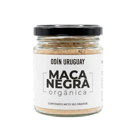 Maca Negra Peruana Orgánica 100 Gramos | Odín Uruguay