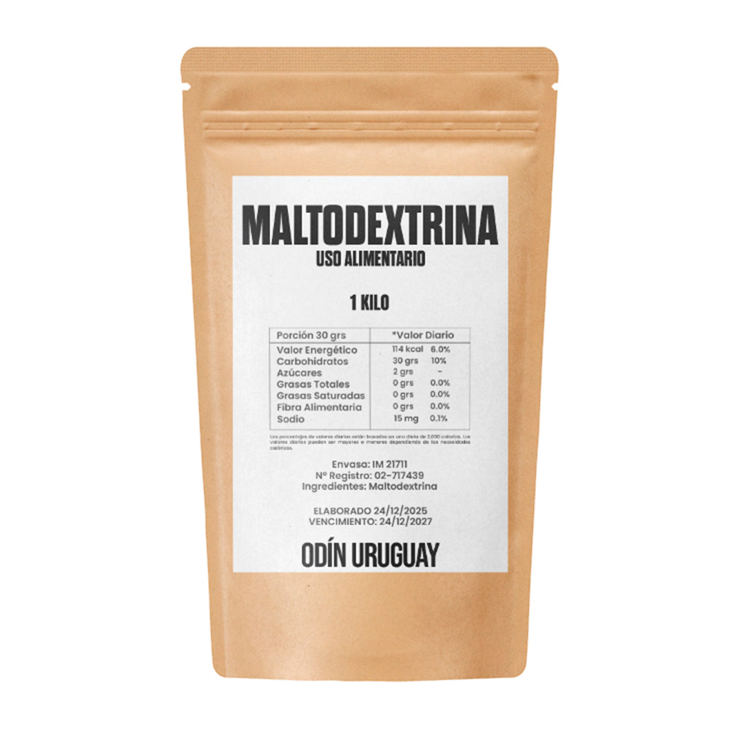 Maltodextrina Ganador de Peso 1 Kilo | Odín Uruguay