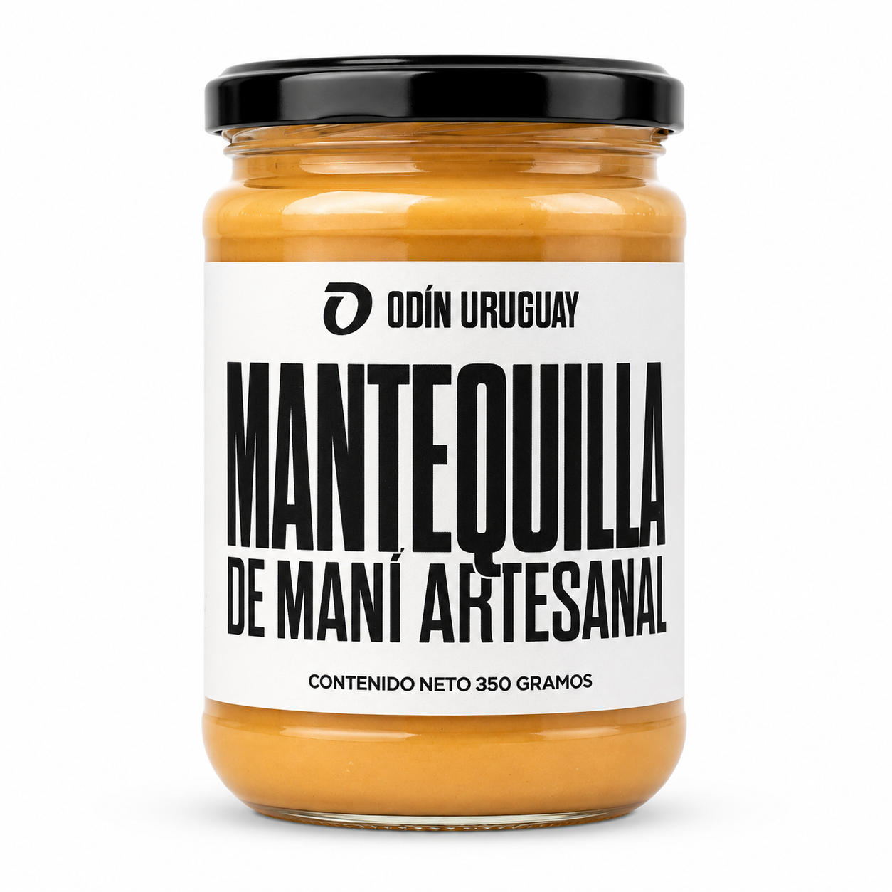 Mantequilla de Maní Artesanal 350 Gramos 100% Natural | Odín Uruguay