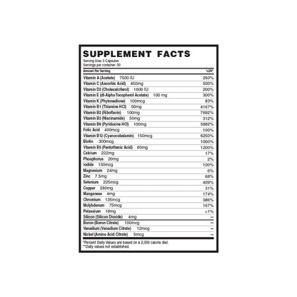 Multiphase Multivitamínico - 90 Cápsulas | Landerfit